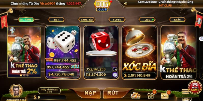 Hướng dẫn cách chơi tài xỉu MD5 Hit Club cho người mới